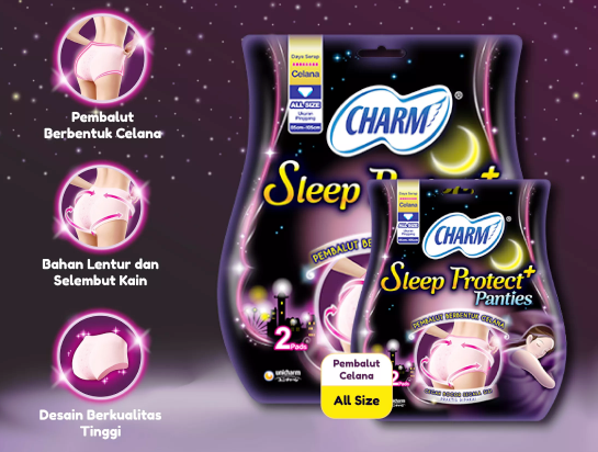 Celana Menstruasi Charm dan Kelebihannya