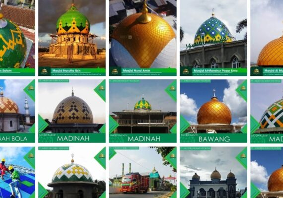 Beragam Jenis Kubah Masjid yang Perlu Anda Ketahui
