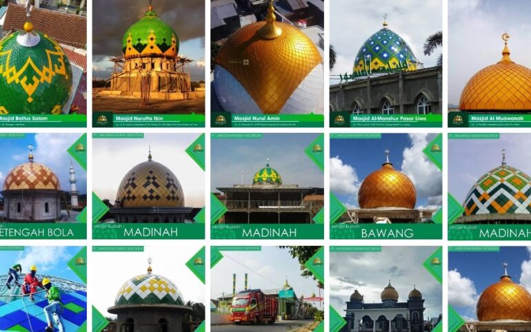 Beragam Jenis Kubah Masjid yang Perlu Anda Ketahui