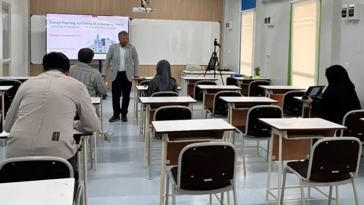 Merangkai Kebijakan Energi Berkelanjutan Melalui Kuliah Umum Universitas Pertamina